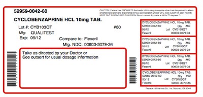 Cyclobenzaprine 10mg (Cyclobenzaprine 10mg)